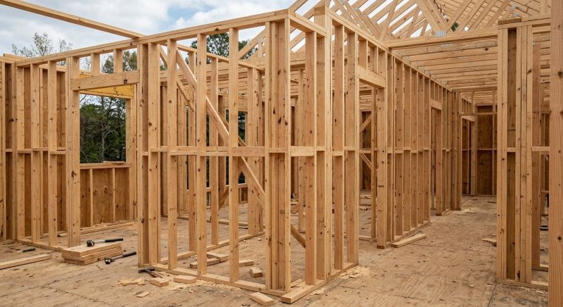 Attic Framing in Wilmington, NC