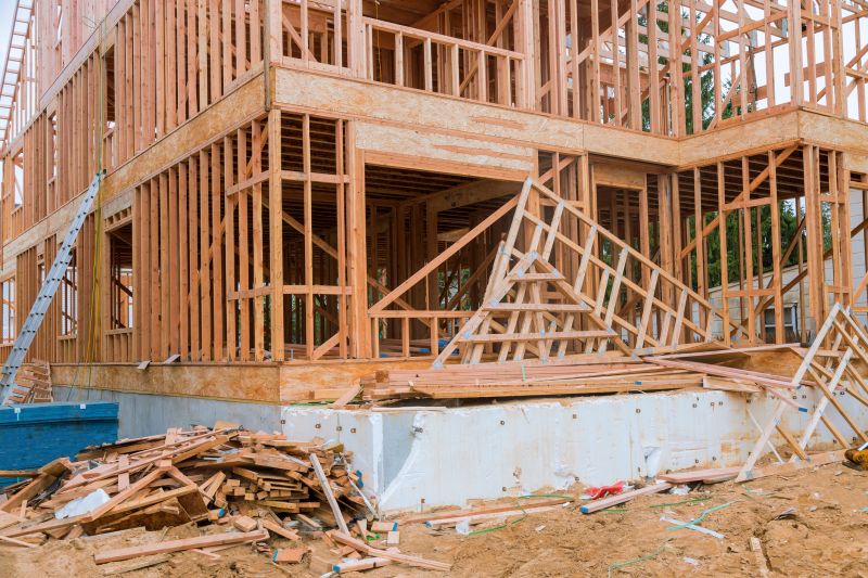 House Addition Framing in Kansas City, KS