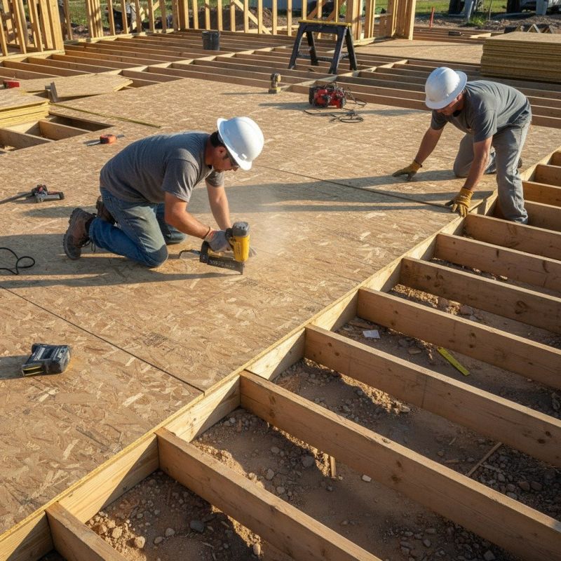Plywood Flooring Installation in Wilmington, NC
