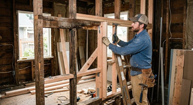 Roof Framing Repair in Wilmington, NC