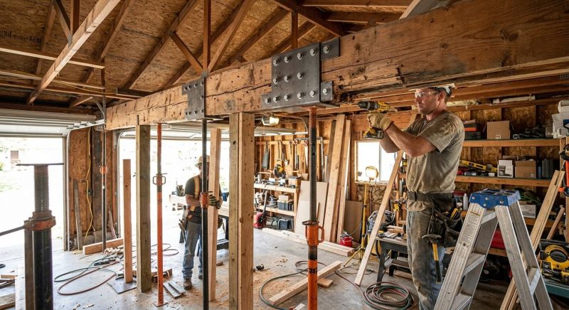 Support Beam Repair in Kansas City, KS